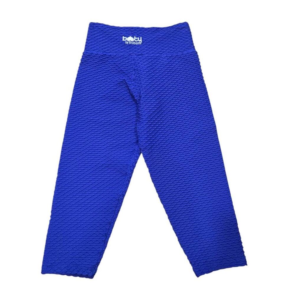 Booty by Brabant Crop Leggings Women's Purple Croc - One Size